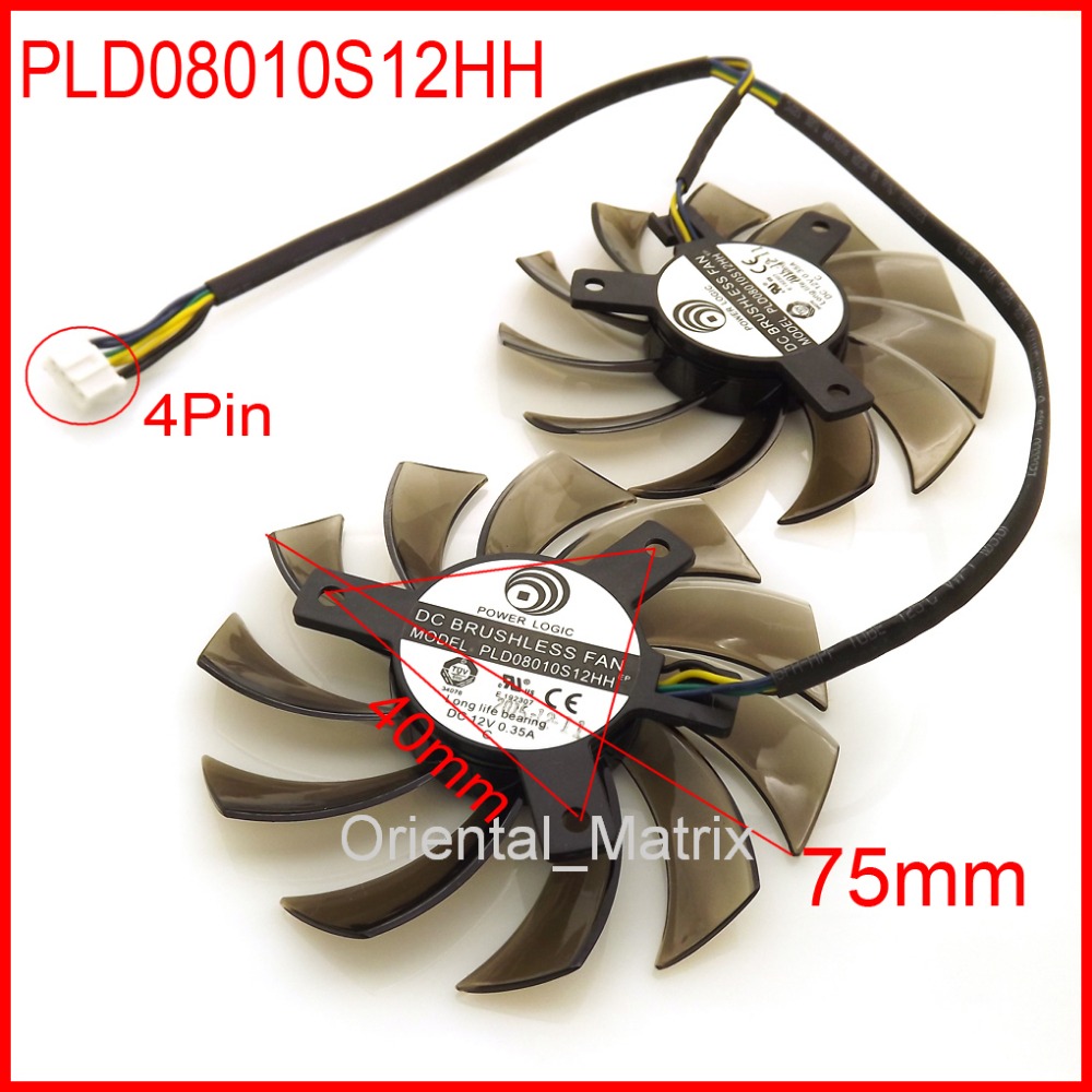 Cpu Heatsink - Trasporto Libero 2 pz/lotto PLD08010S12HH 75