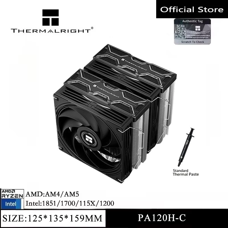 Thermalright PA120H‑C BLACK Di - Thermal Paste recensione e prezzo